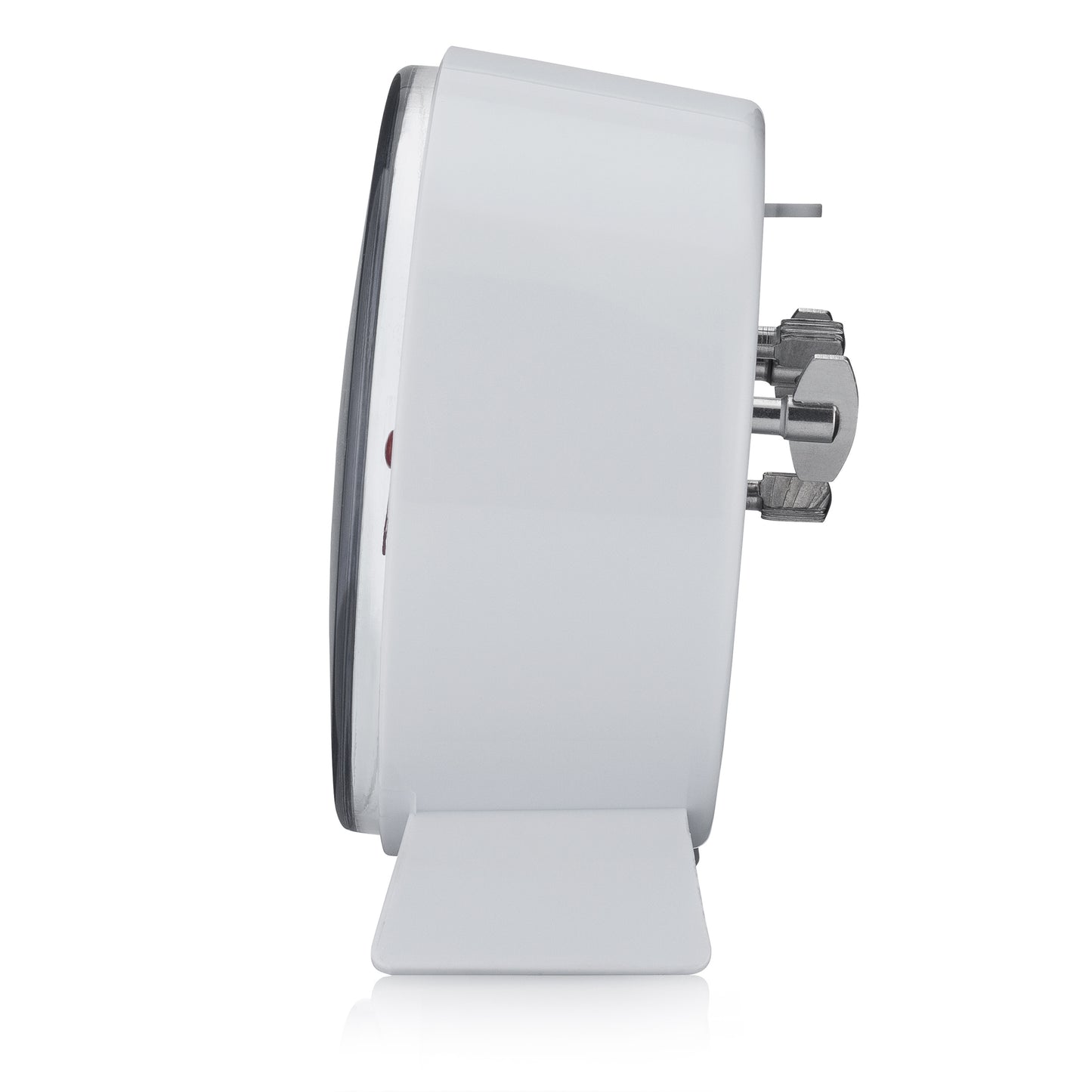 Westclox Keno Loud Bell Alarm Clock White 15550