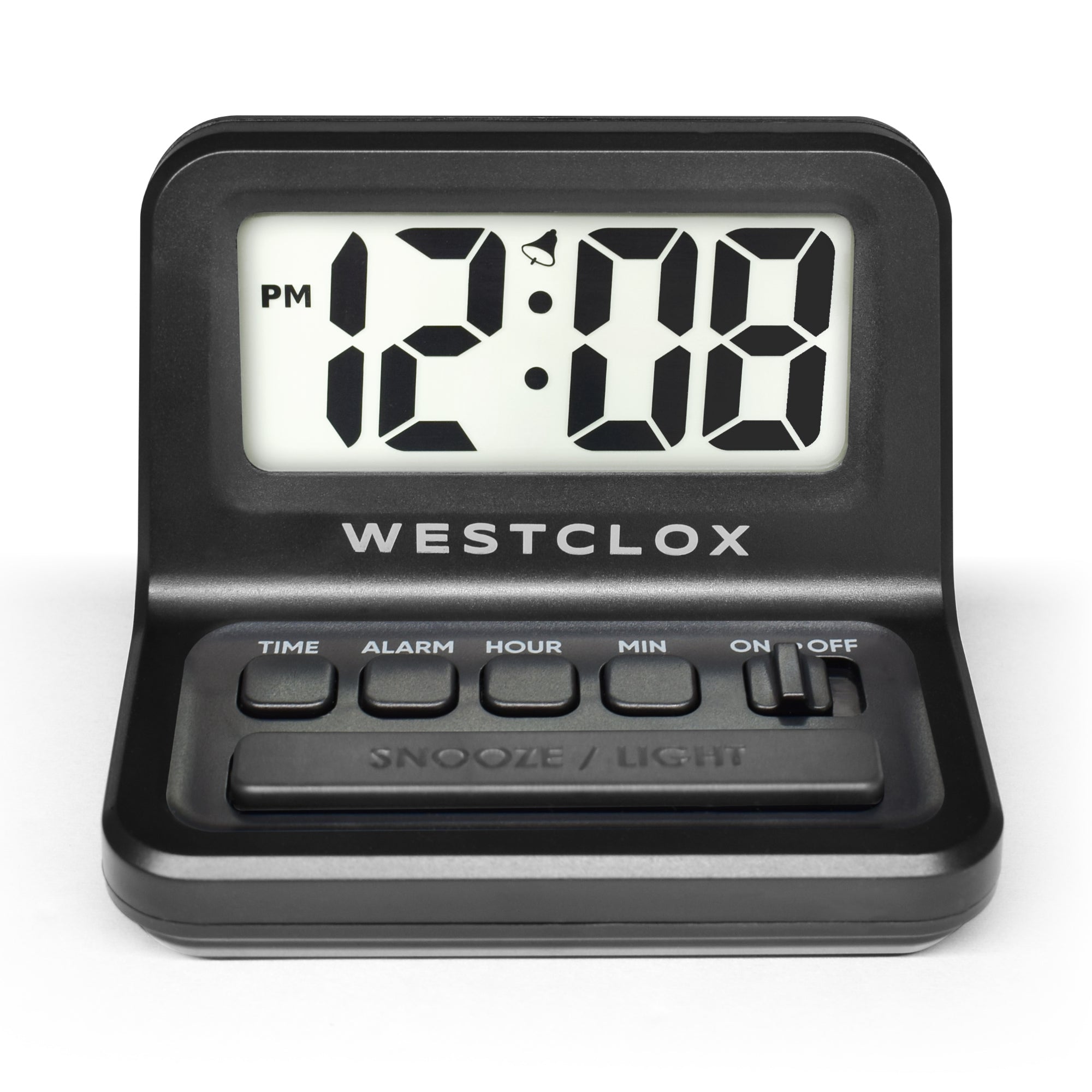 Westclox LCD Alarm Clock, 0.9