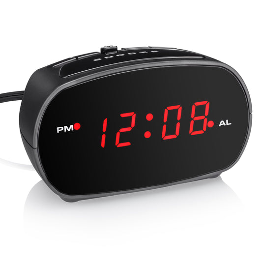 Mainstays Basic Digital LED Electric Alarm Clock