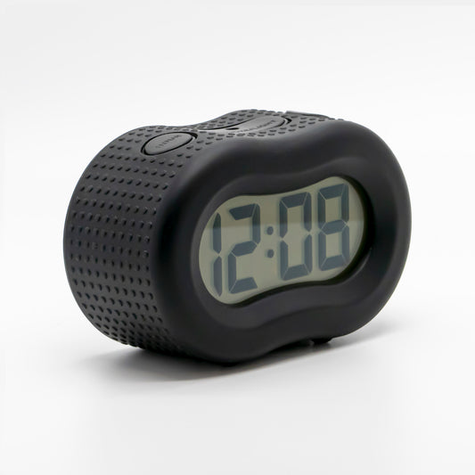 Timelink Rubber Smartlight Alarm Clock Black