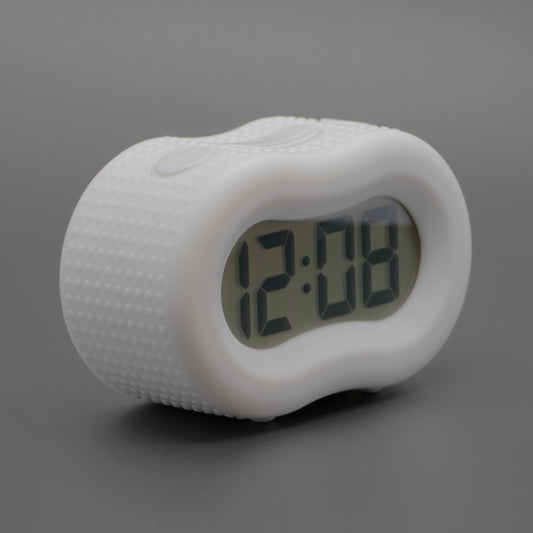 Timelink Rubber Smartlight Alarm Clock White