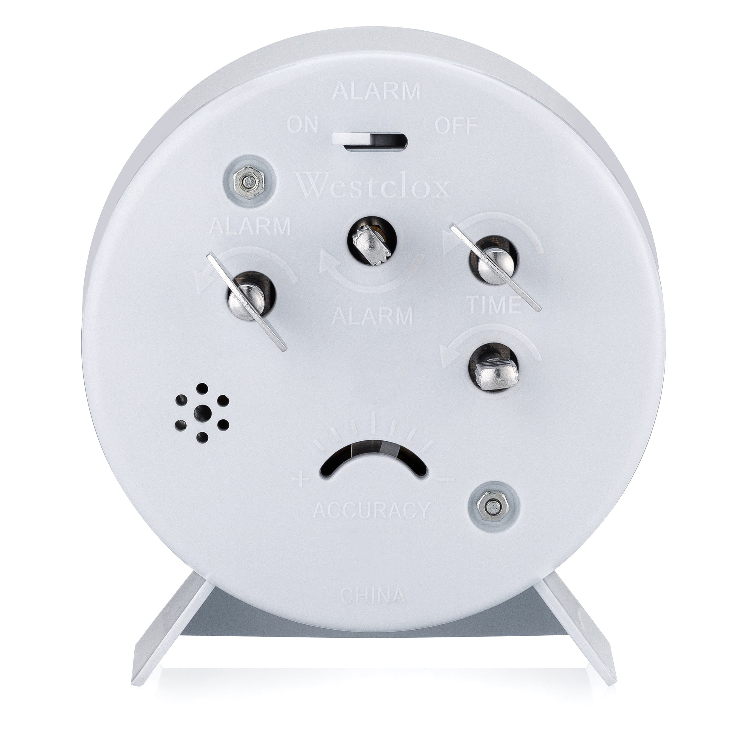Westclox Loud Bell Alarm Clock, Wind Up Powered, Easy Contro – The