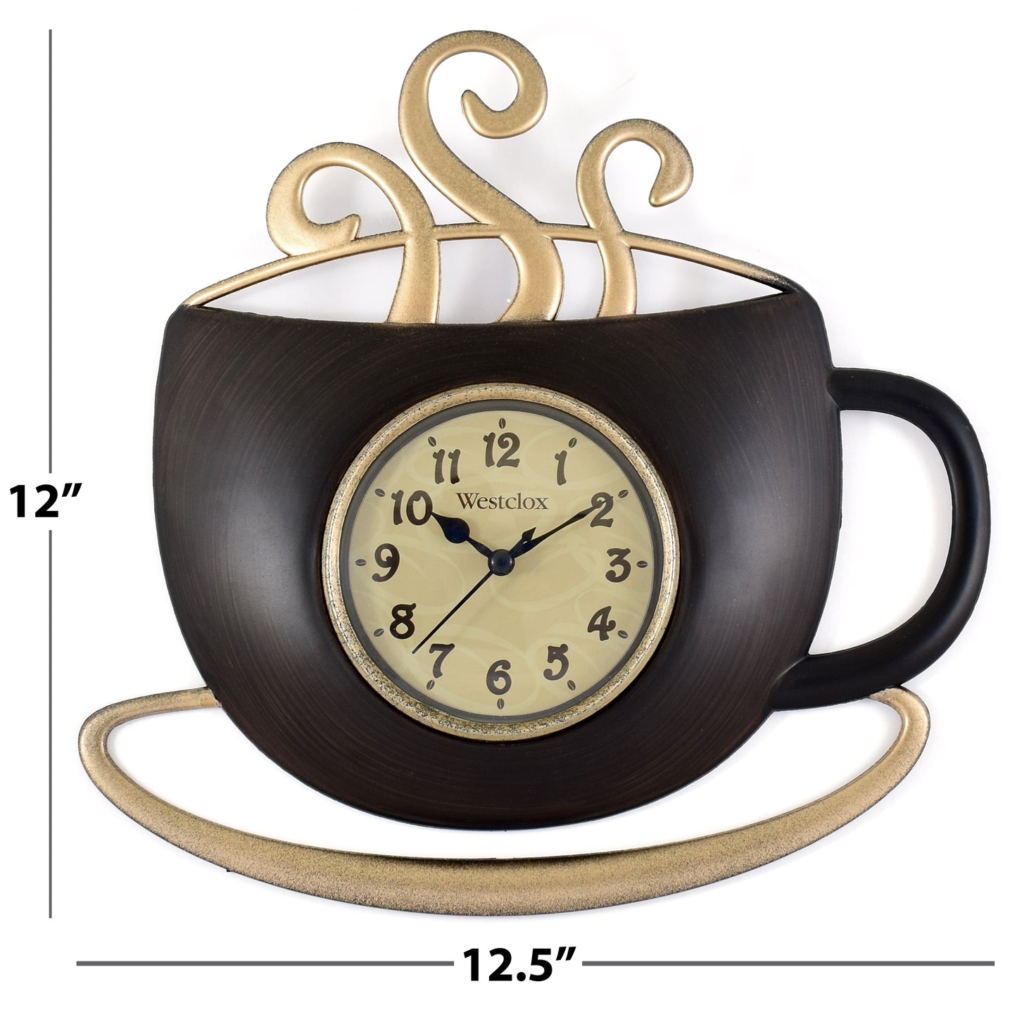 Westclox Coffee Time Wall Clock 32231