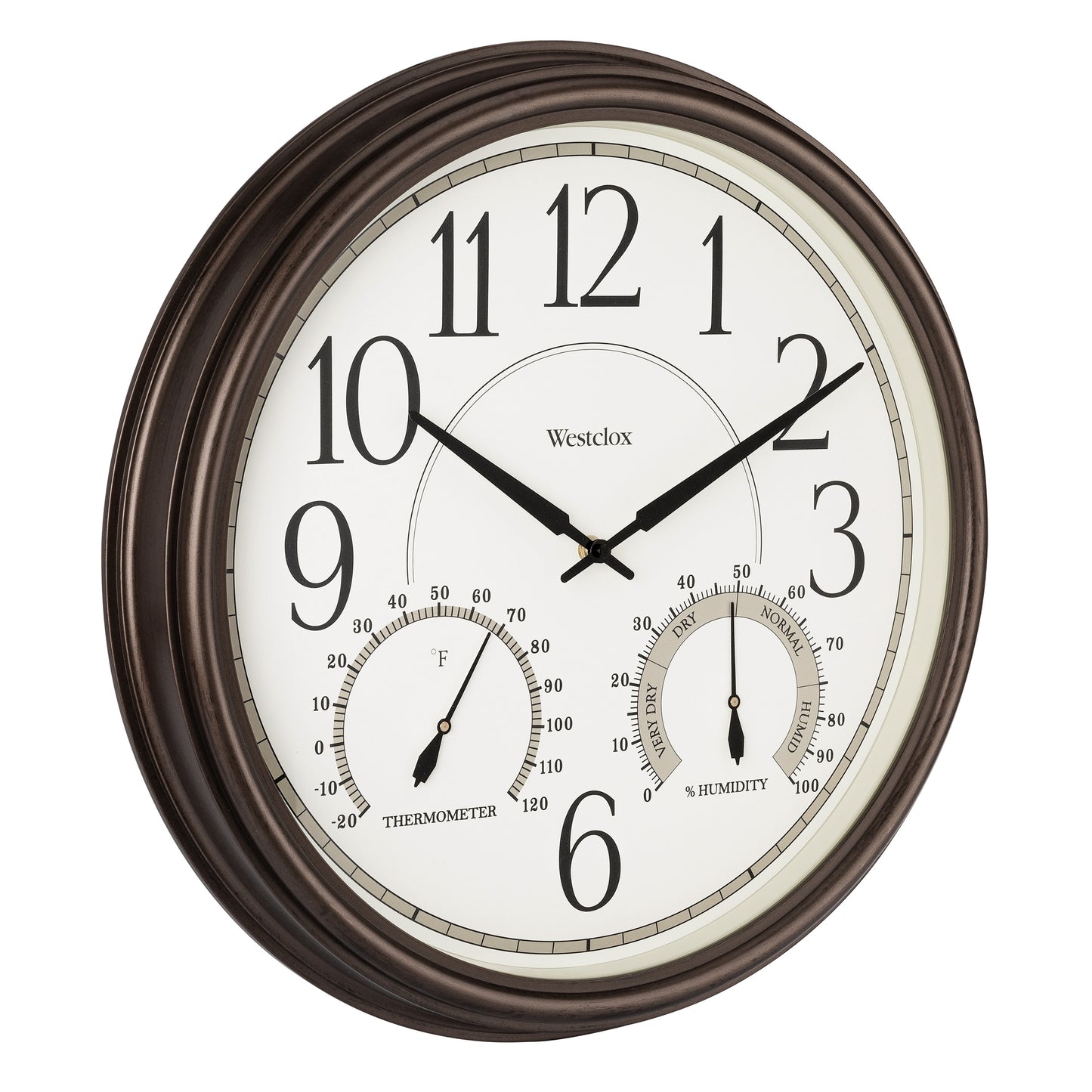 Westclox Indoor/Outdoor Wall Clock 32247