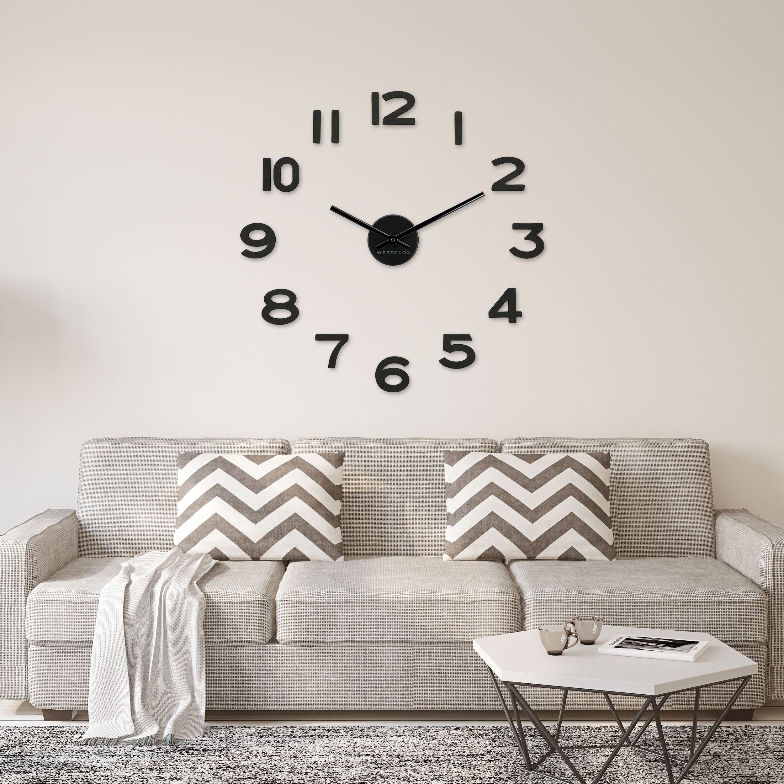 掛け時計（MOBILE NUMBERS WALL CLOCK） Westclox 20