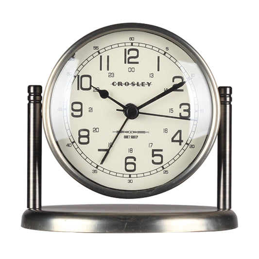Crosley Bronze Nautical Desk Alarm Clock