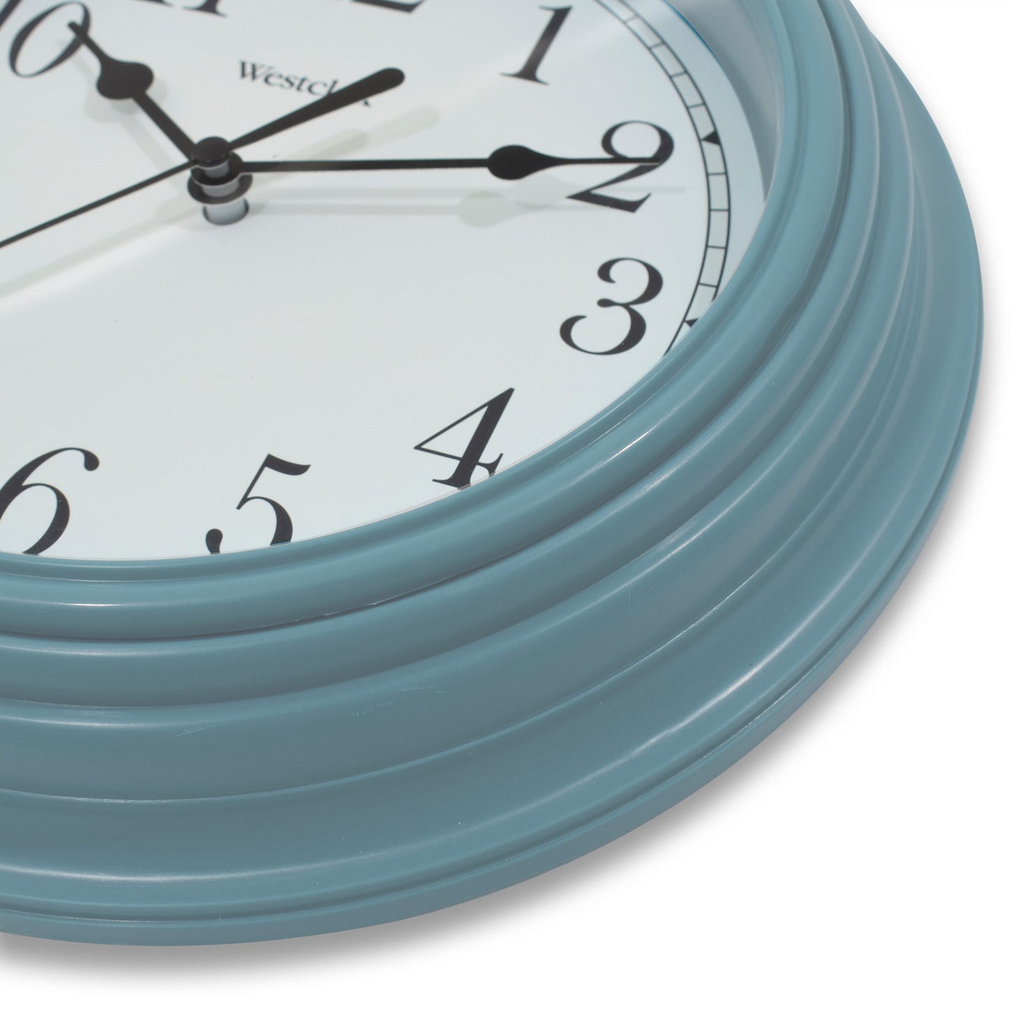 Westclox 9" Round Wall Clock Sea Fog Blue 46994SF