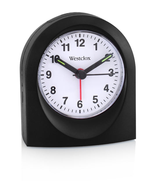 Westclox Analog Simple Snooze Alarm Clock