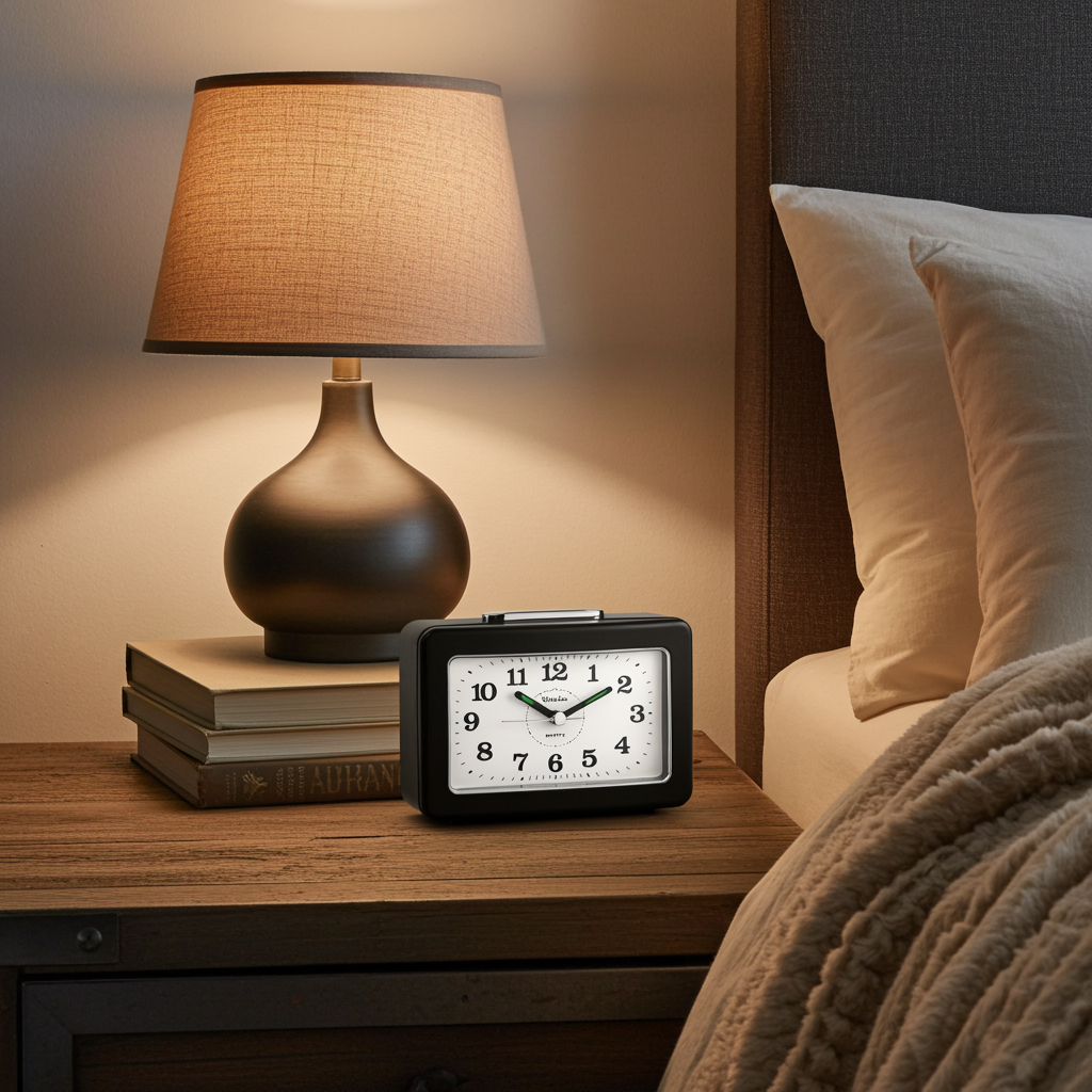 Westclox Rectangle Alarm Clock, Quiet, Dial Light, Loud Alar – The