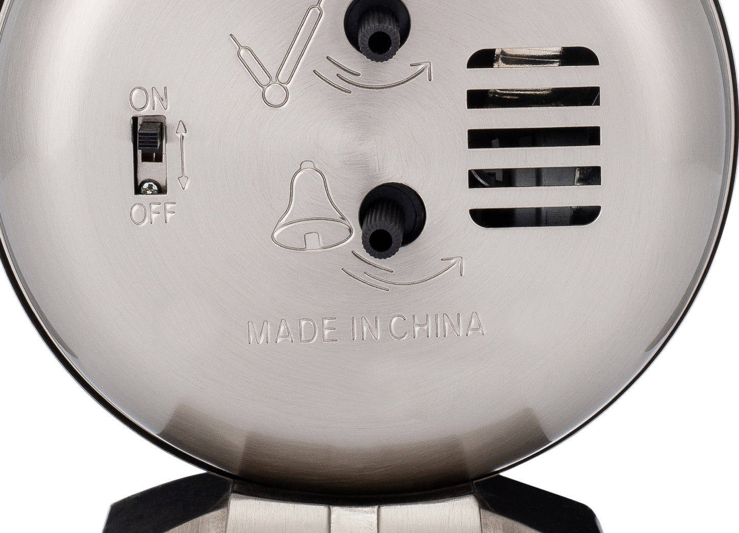 Westclox Classic Alarm Clock Full Size 47602