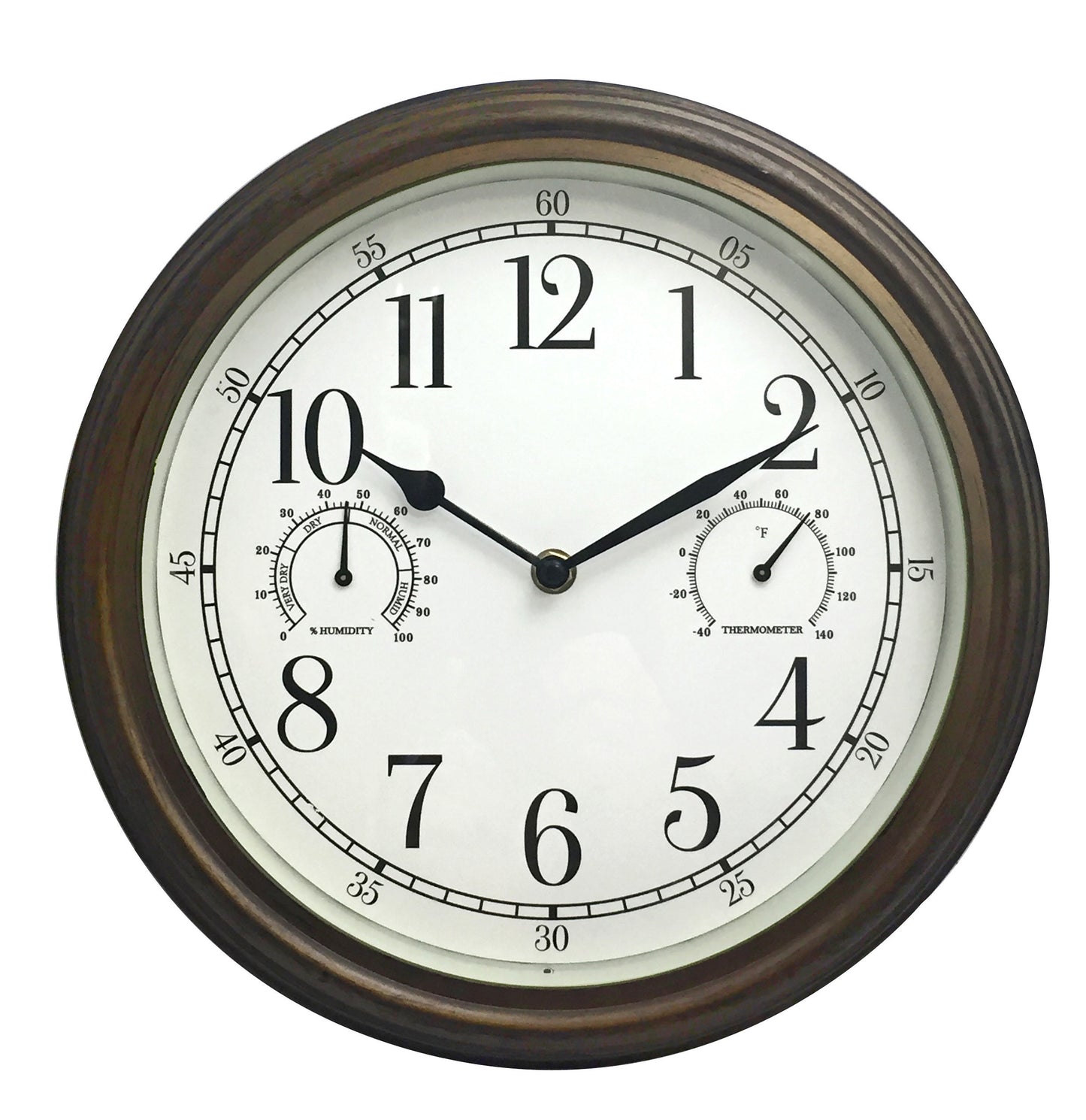 Westclox 12" Indoor Outdoor Wall Clock