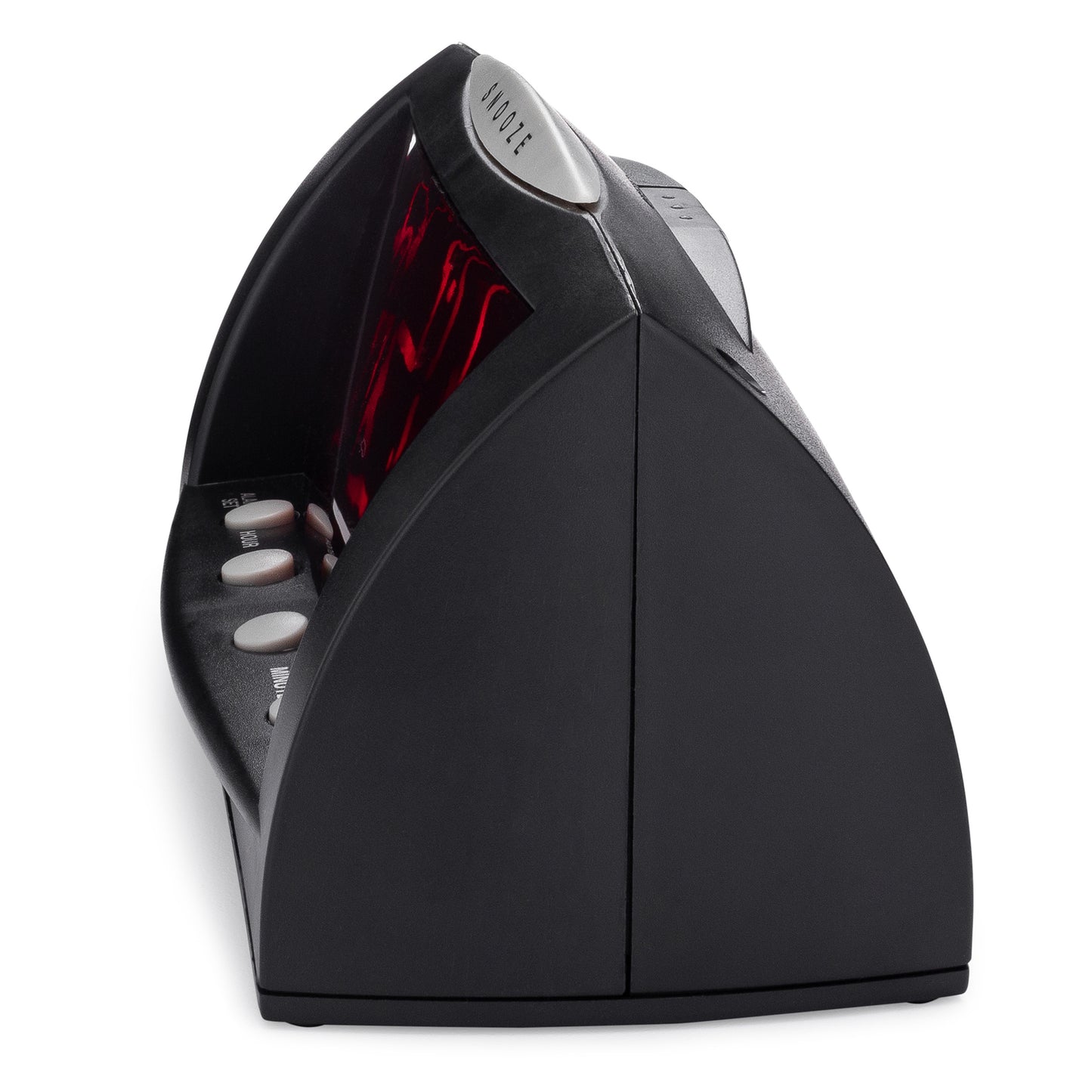 Westclox Triad Snooze Alarm Clock LED Black