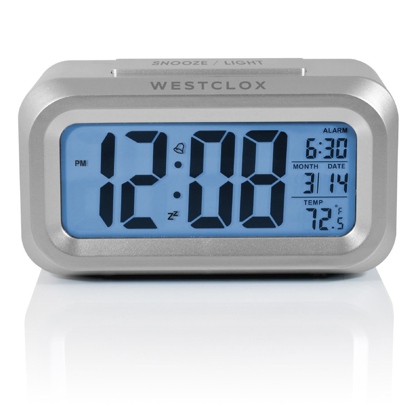 Westclox LCD Alarm Clock 70045