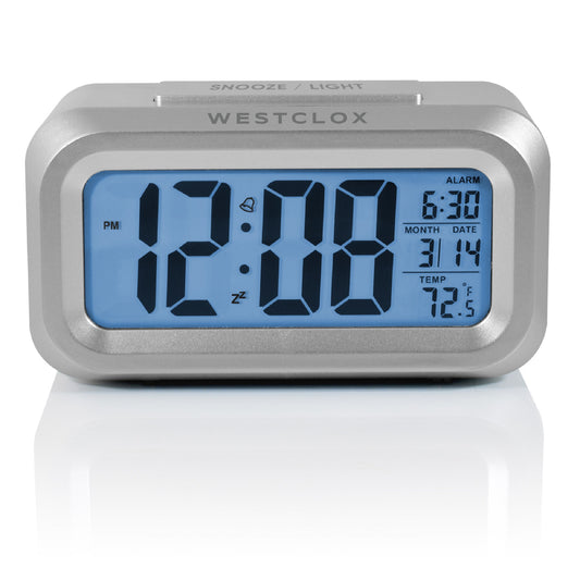 Westclox LCD Alarm Clock 70045