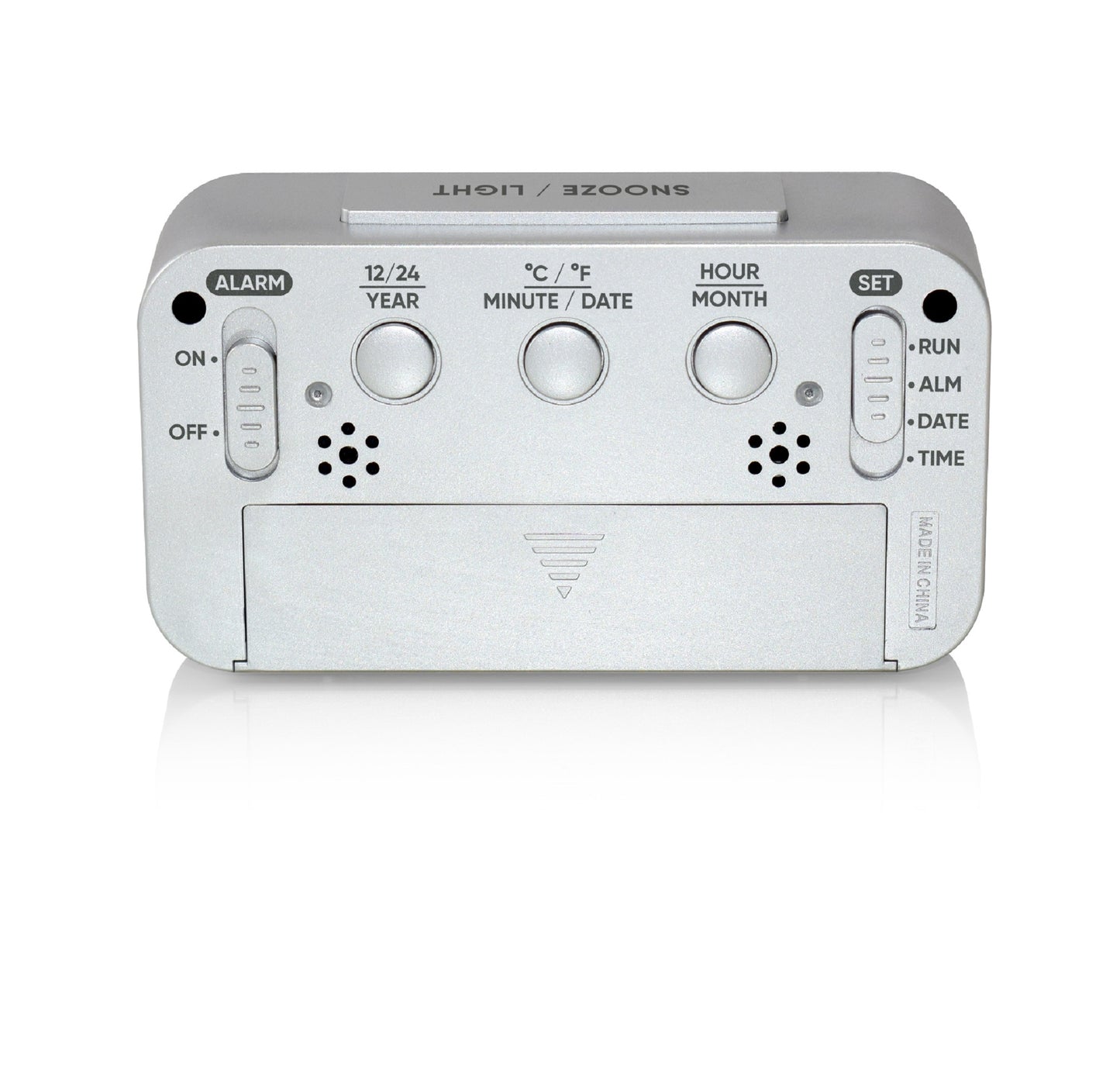 Westclox LCD Alarm Clock 70045