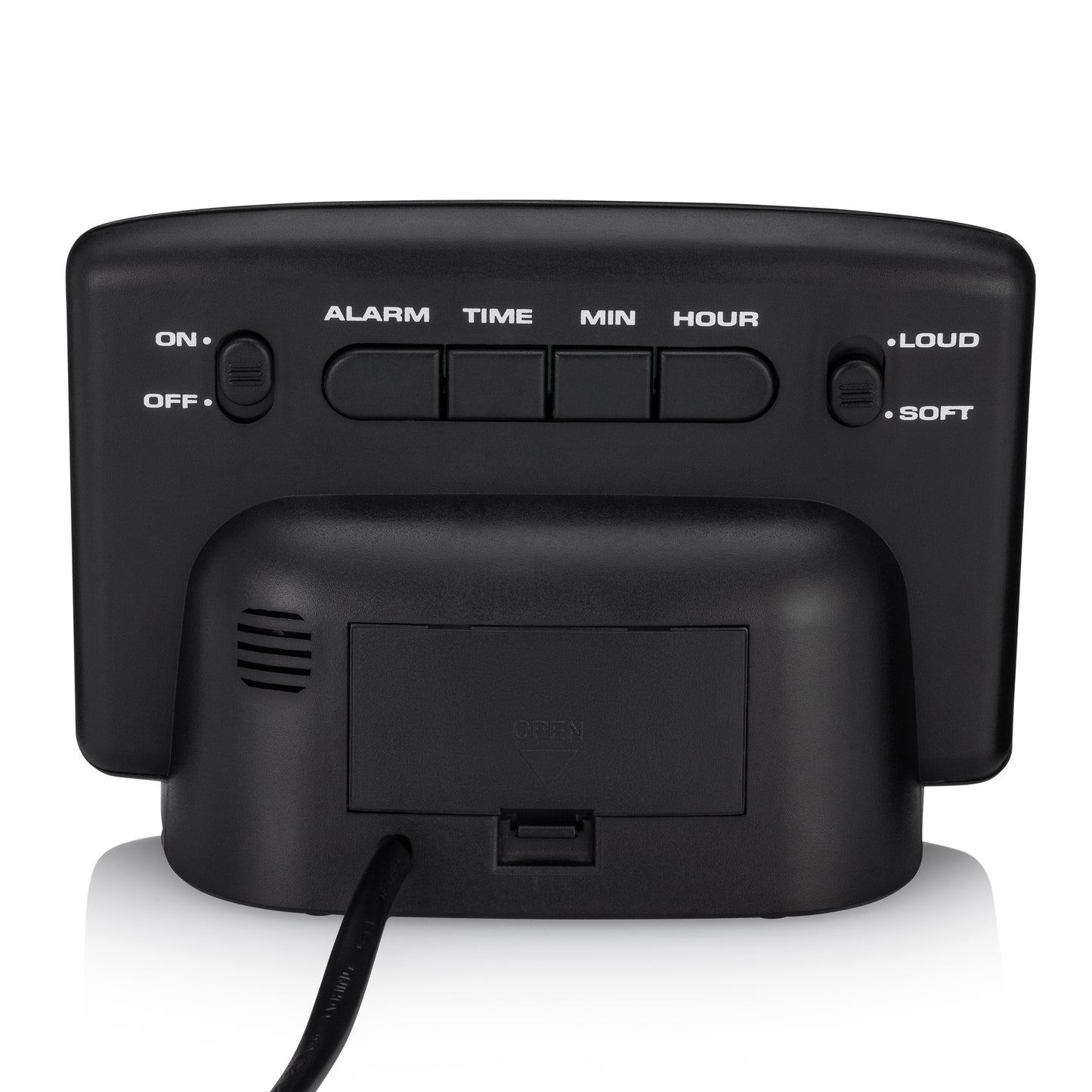 Westclox Large Digit LED Alarm Clock – 1.4" Red Display with Oversized Snooze