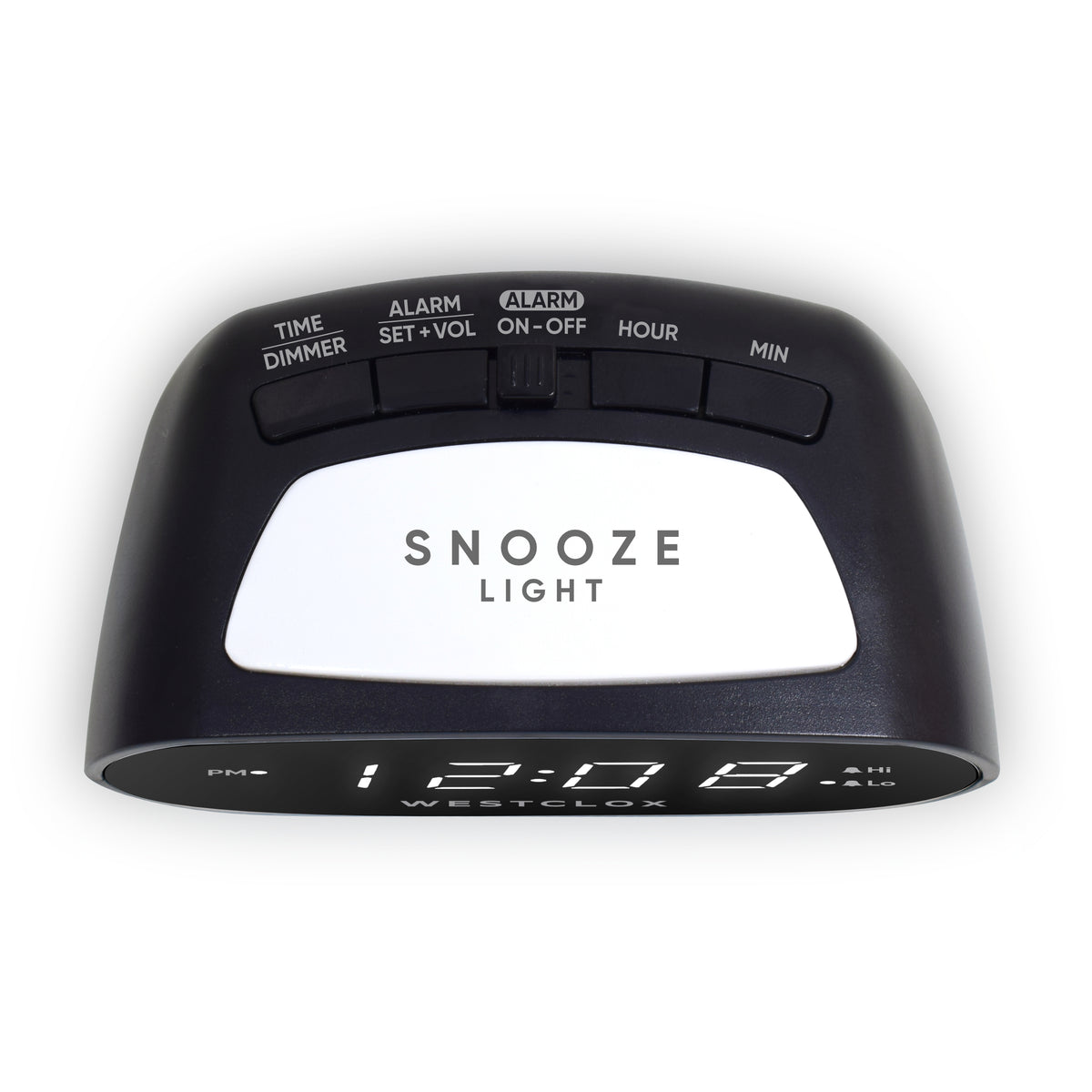 Westclox Night Light Alarm Clock – Adjustable Brightness Digital Alarm Clock