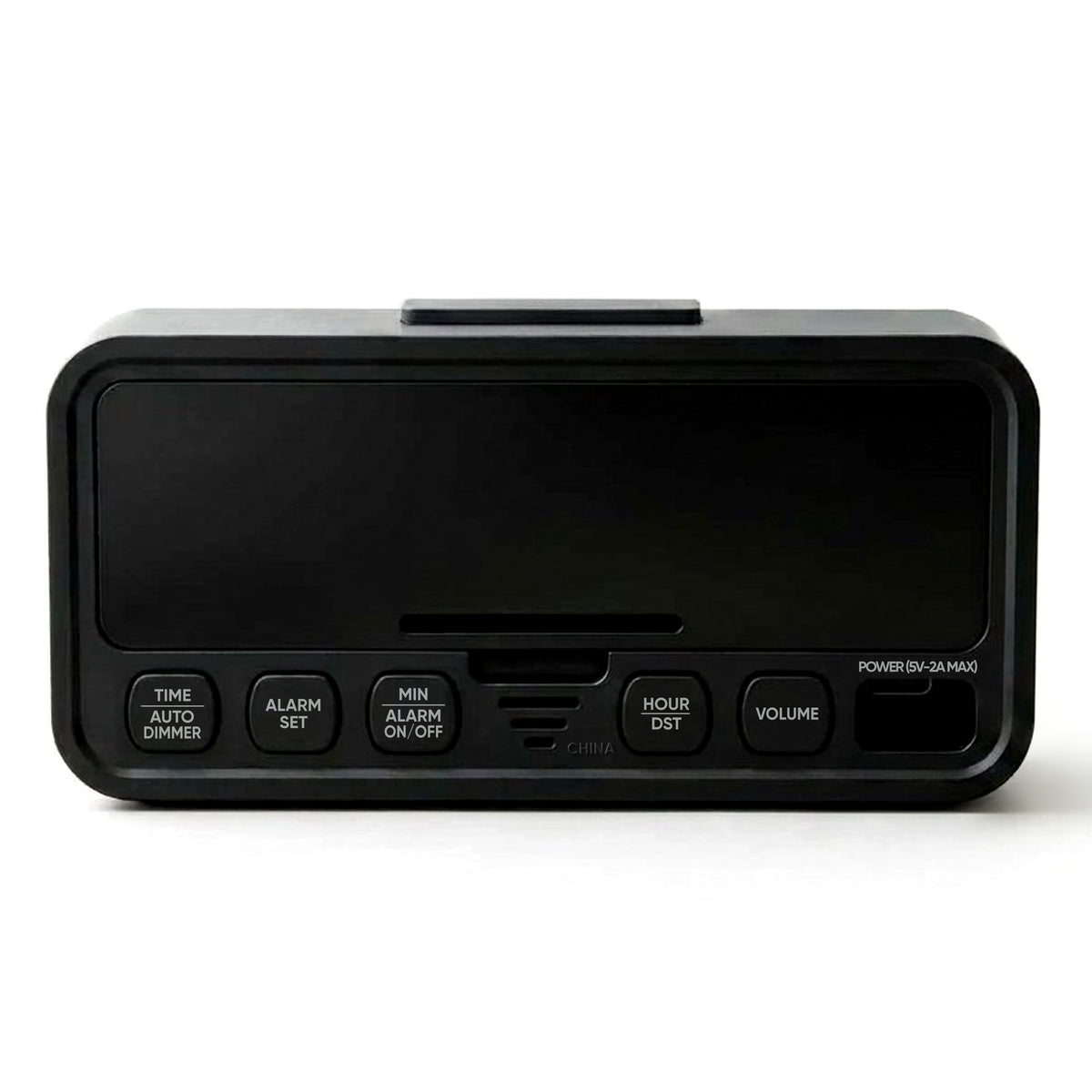 Westclox Battery or Electric Digital Alarm Clock – Green LED Display with Adjustable Brightness