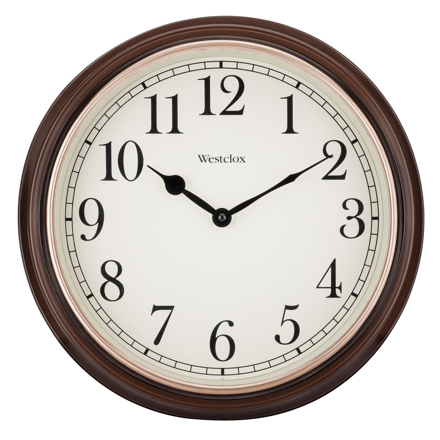 Westclox 15 1/2" Wood-look Wall Clock