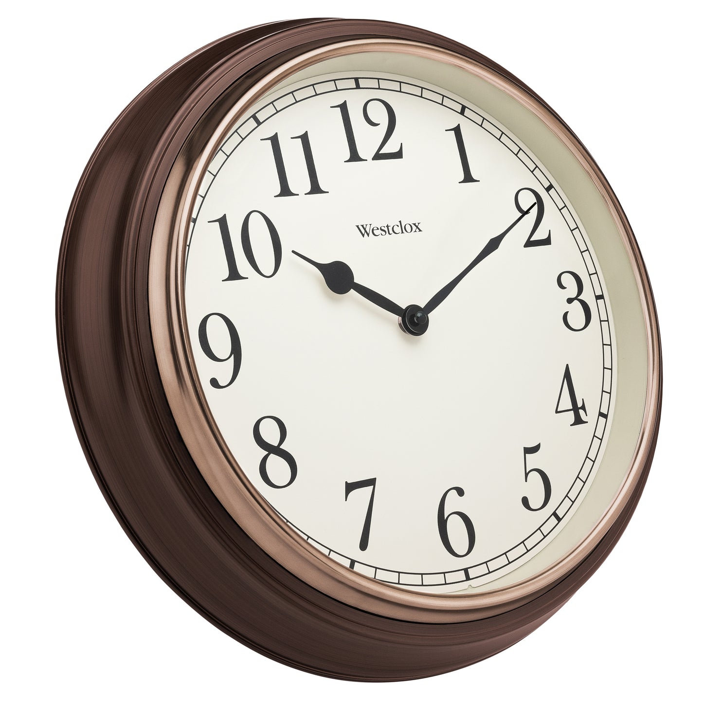 Westclox 15 1/2" Wood-look Wall Clock