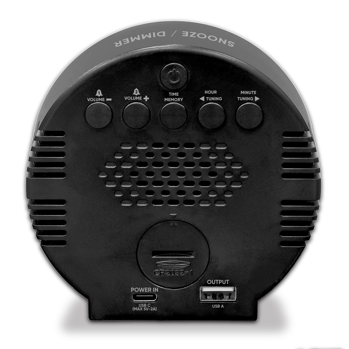 Westclox FM Digital Clock Radio with Automatic Time Setting – Dual Alarm Clock Radio with USB Charging