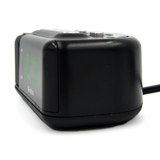 Westclox Super Loud Green LED Alarm Clock – Adjustable Soft or Loud Volume