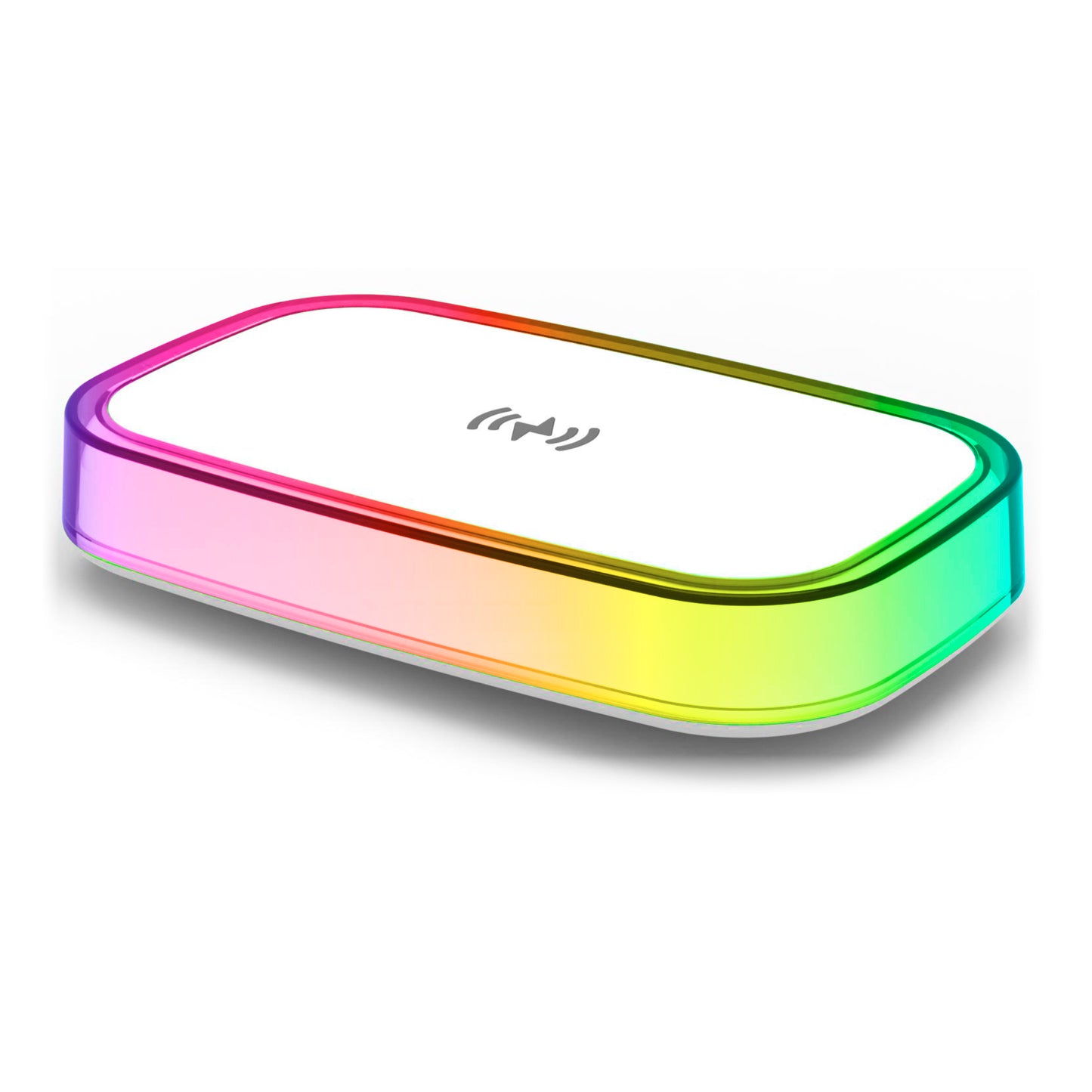 Westclox Wireless Charging Pad with Color Changing Light – Fast 15W USB-C