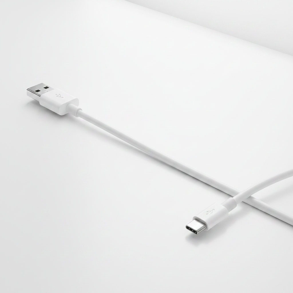 Westclox 1.5M USB A to USB C Charging Cable – Power Cable for USB Powered Clocks