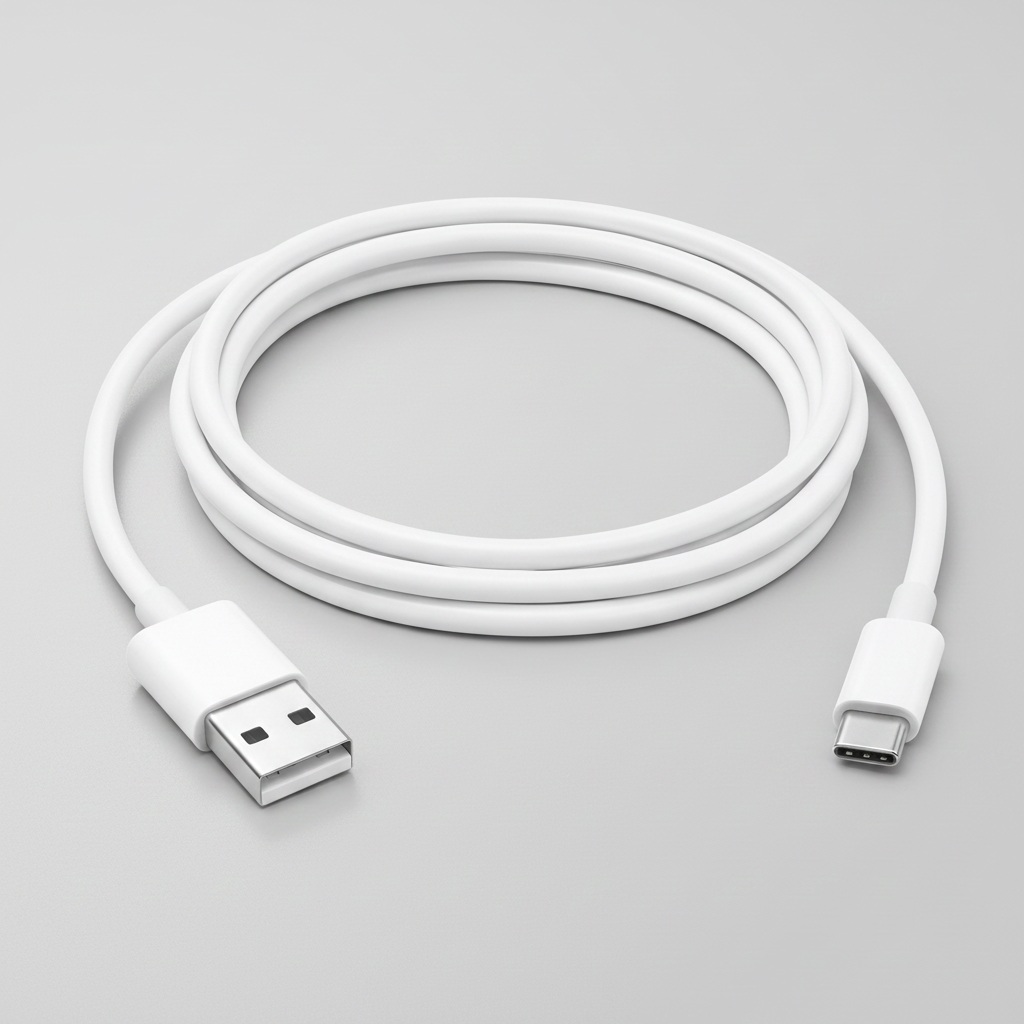 Westclox 1.5M USB A to USB C Charging Cable – Power Cable for USB Powered Clocks