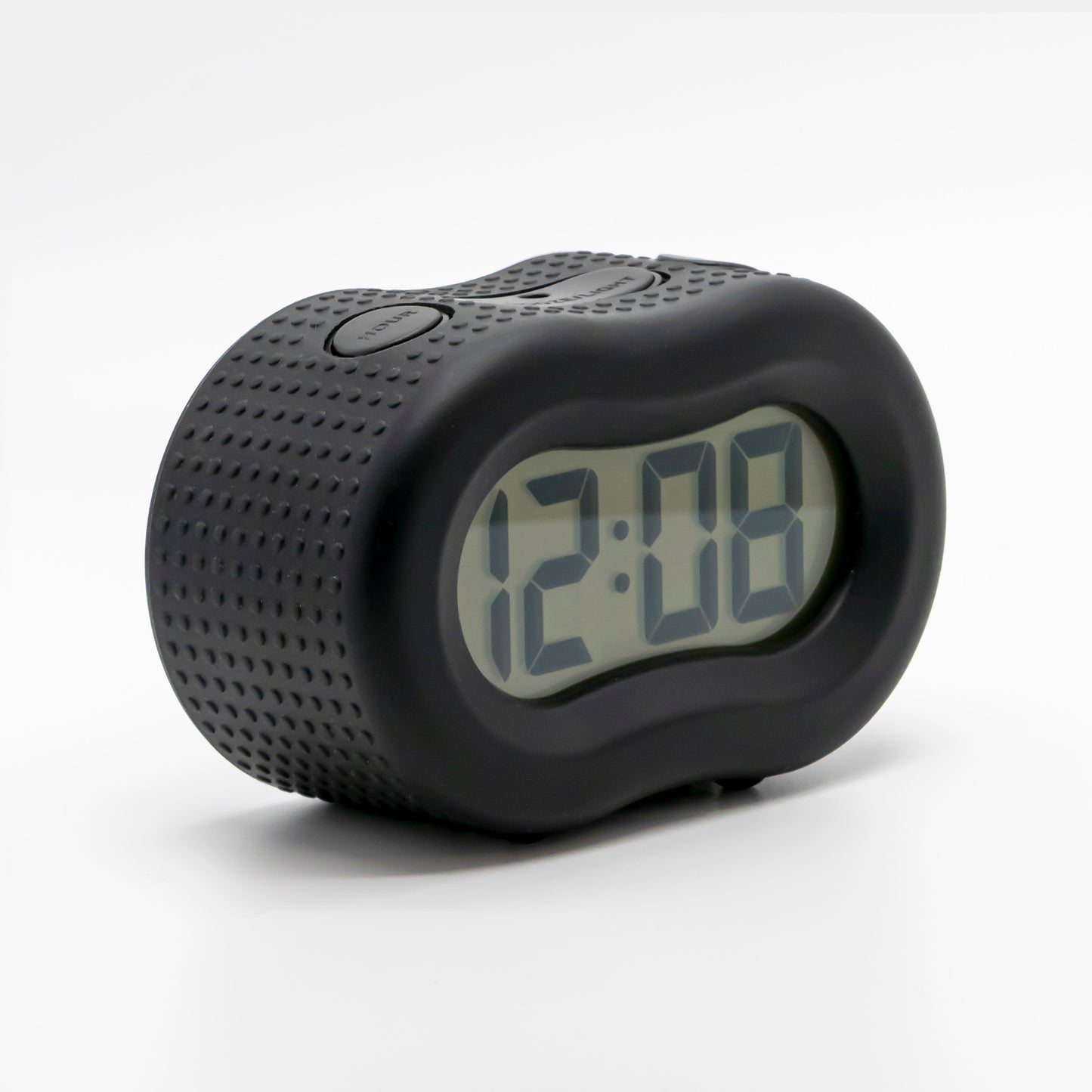 Timelink Rubber Smartlight Alarm Clock Black