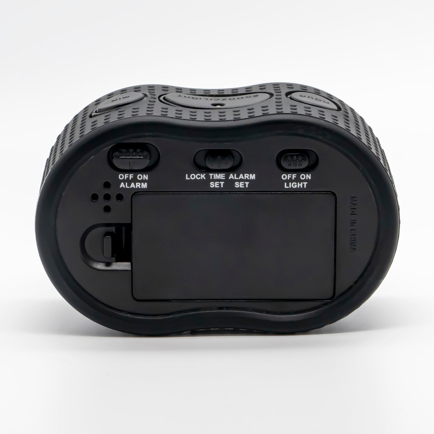 Timelink Rubber Smartlight Alarm Clock Black