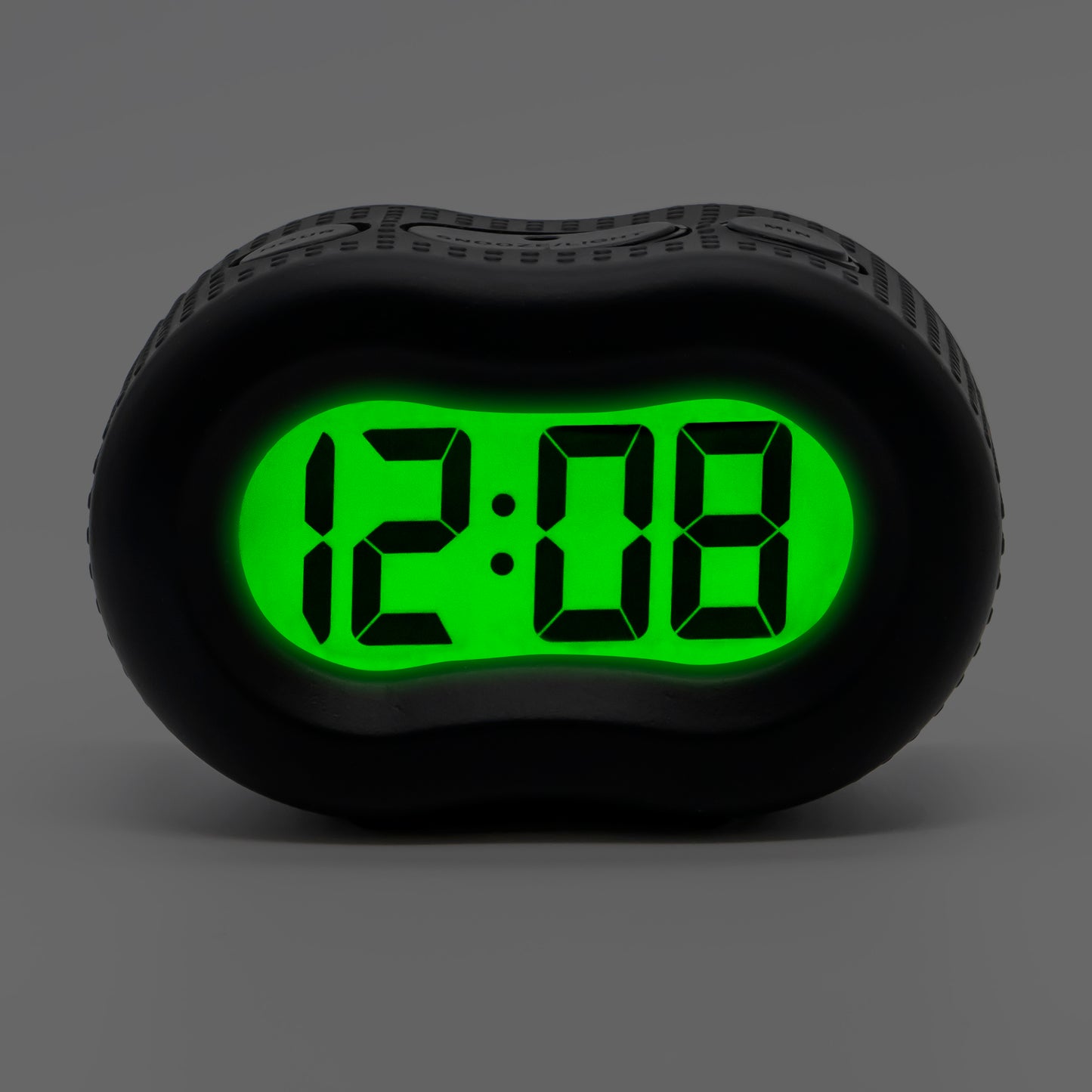 Timelink Rubber Smartlight Alarm Clock Black