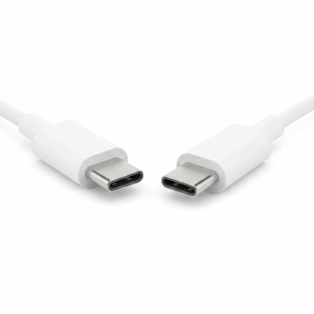Westclox 1.5M USB C to USB C Charging Cable – Power Cable for USB Powered Clocks