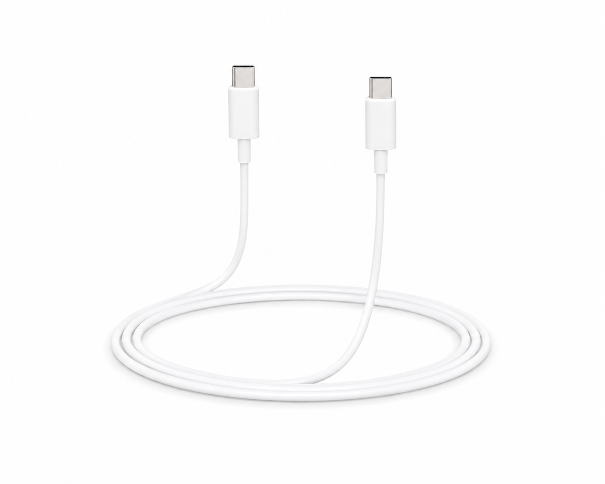 Westclox 1.5M USB C to USB C Charging Cable – Power Cable for USB Powered Clocks