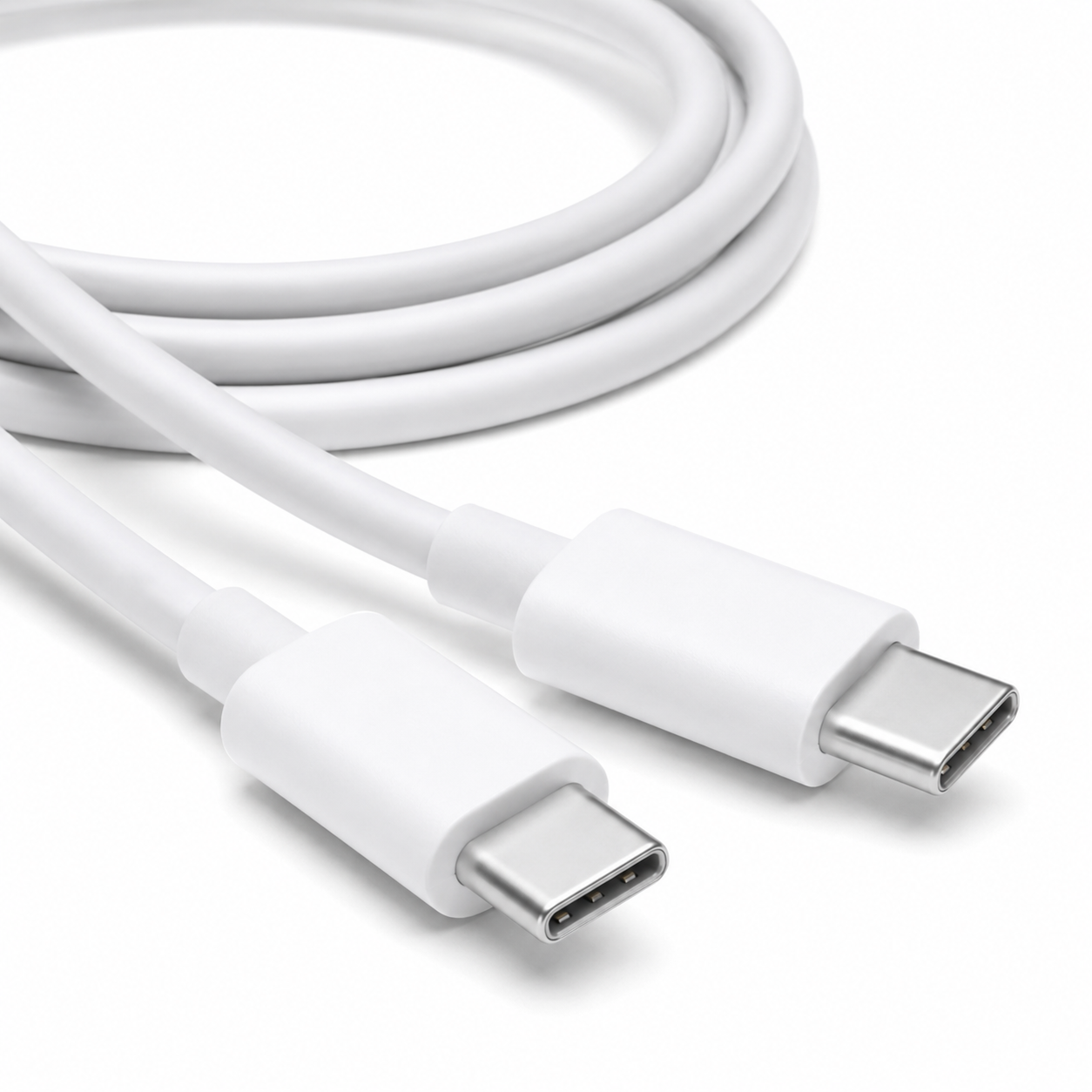 Westclox 1.5M USB C to USB C Charging Cable – Power Cable for USB Powered Clocks