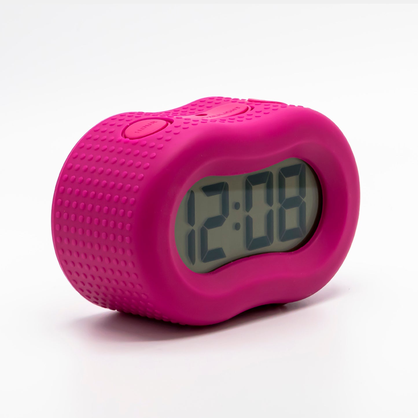Timelink Rubber Smartlight Alarm Clock Pink