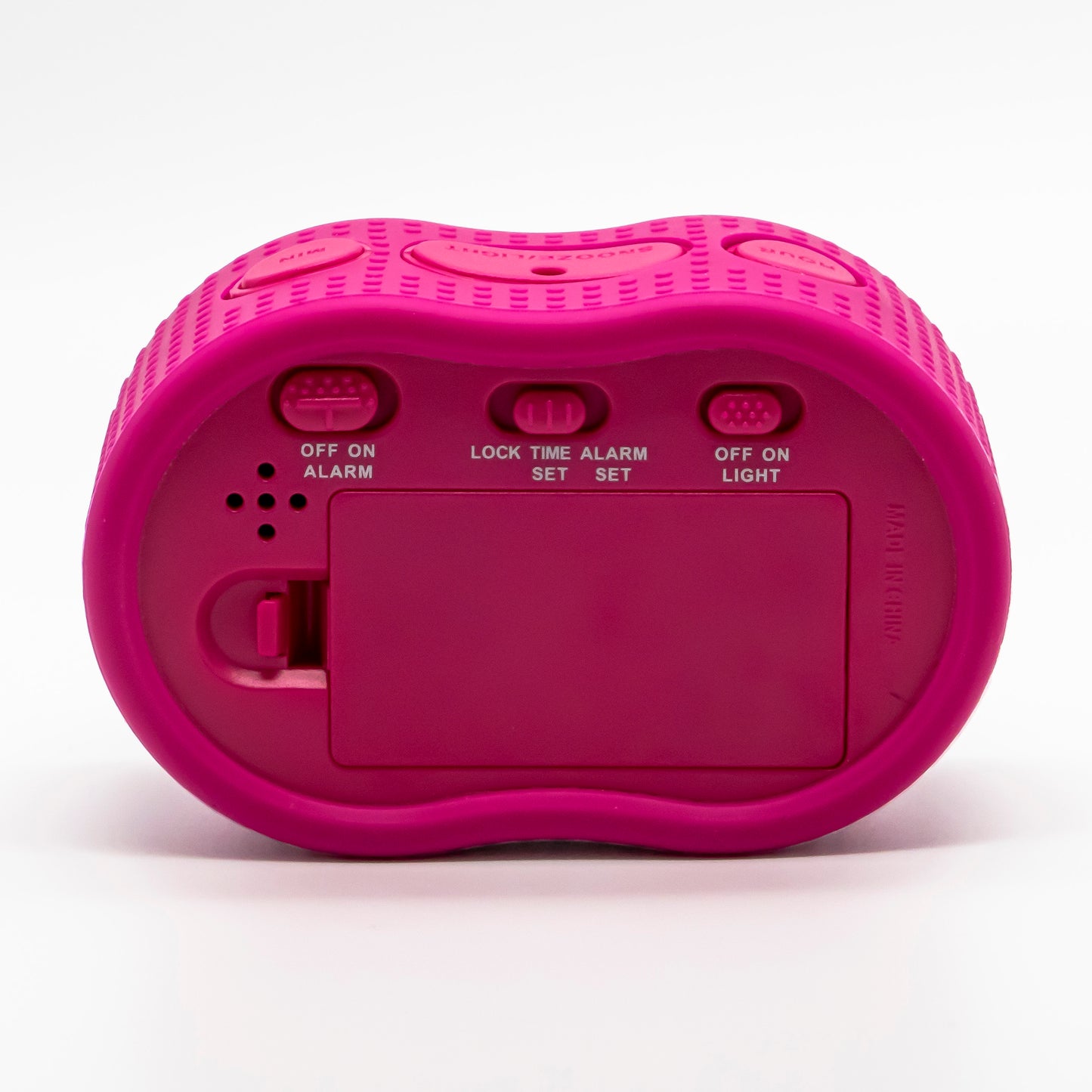 Timelink Rubber Smartlight Alarm Clock Pink