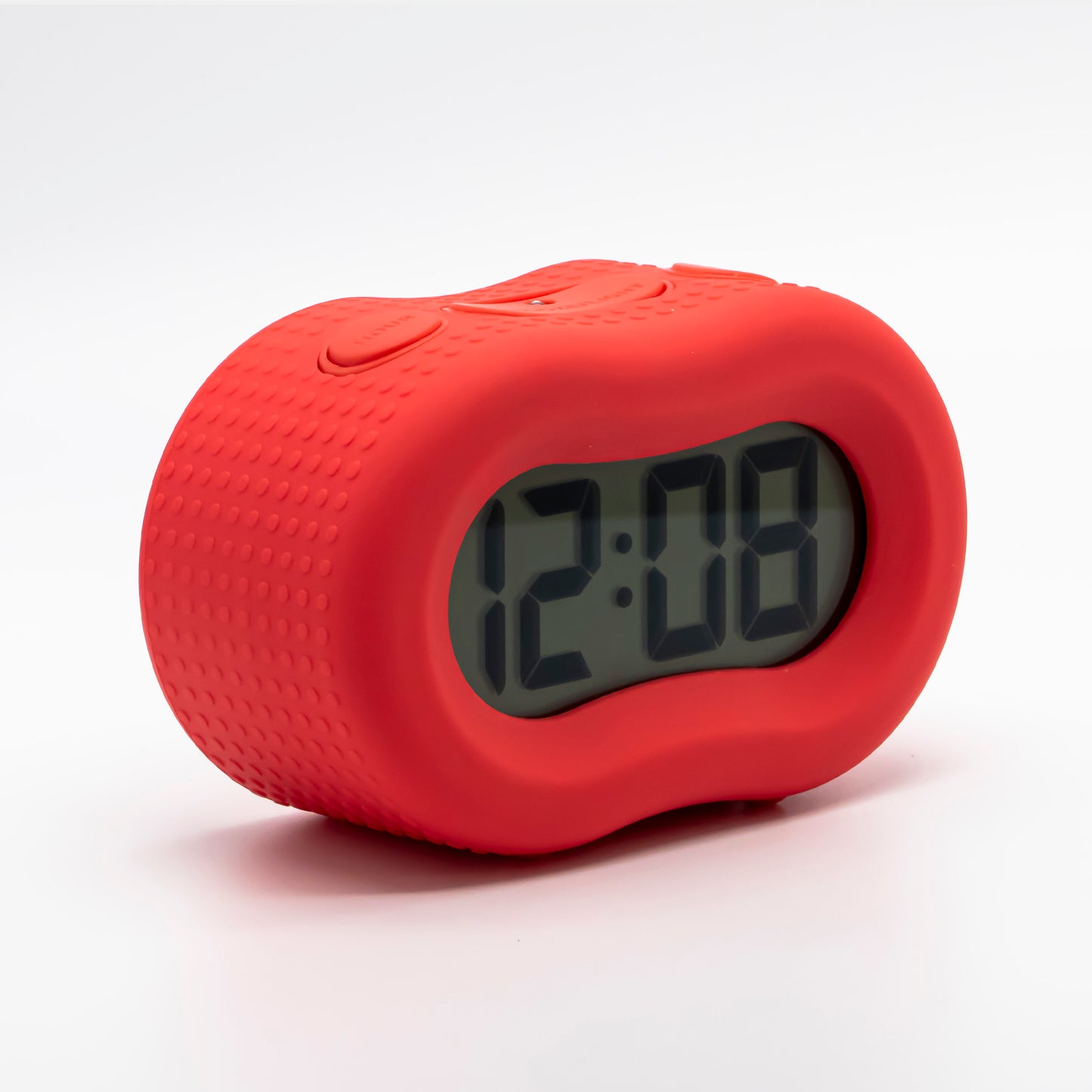 Timelink Rubber Smartlight Alarm Clock Red