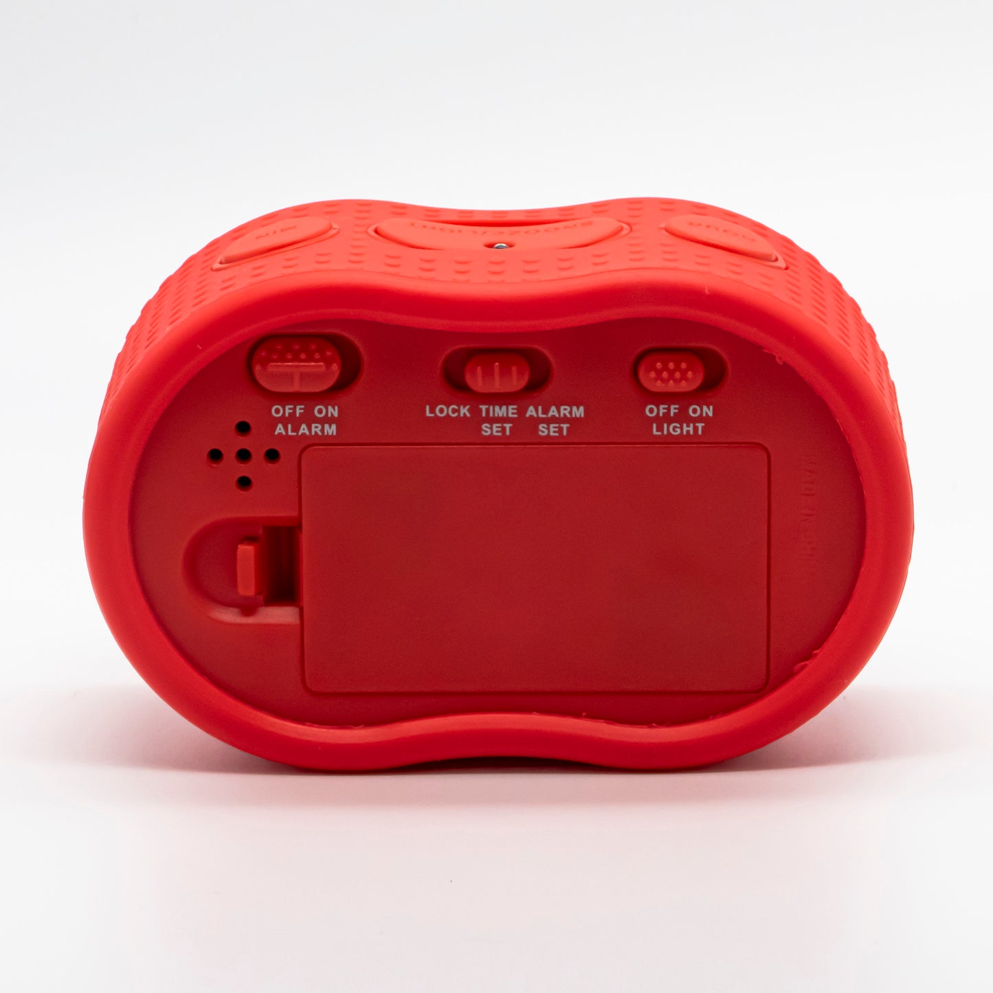 Timelink Rubber Smartlight Alarm Clock Red