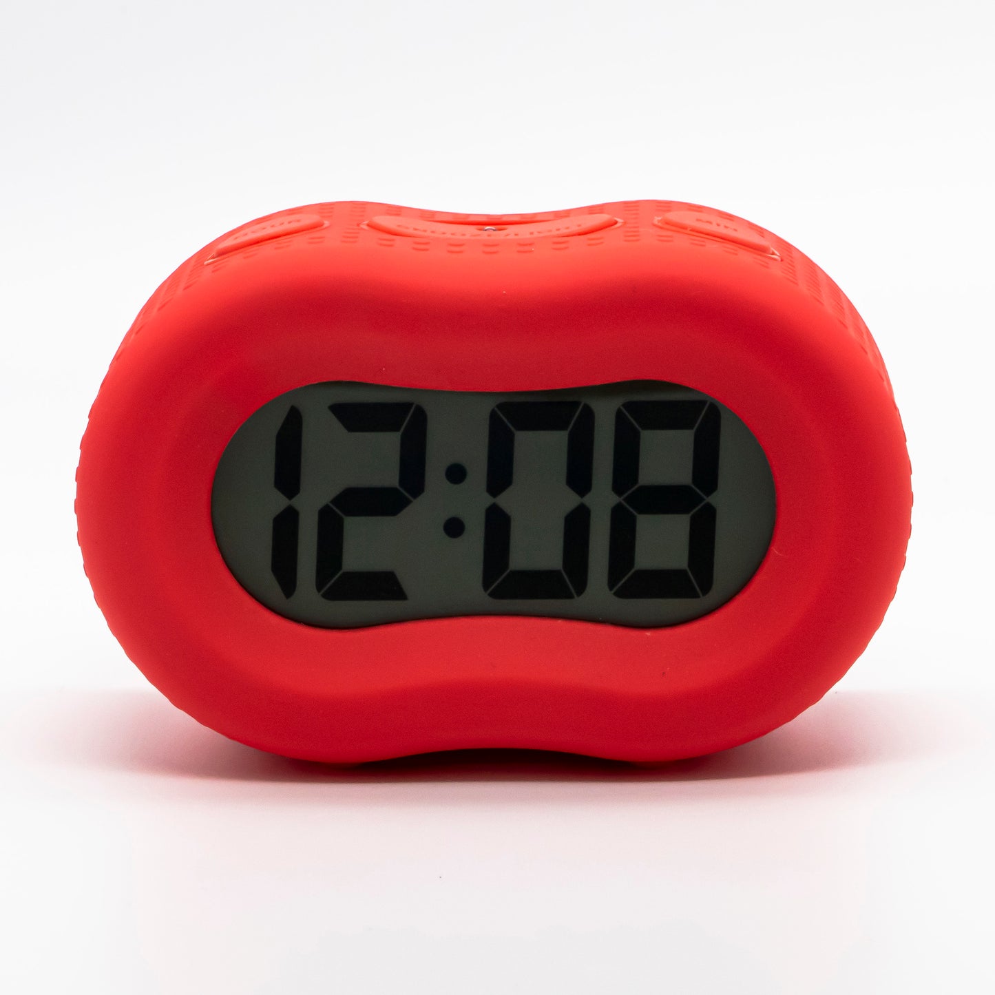 Timelink Rubber Smartlight Alarm Clock Red