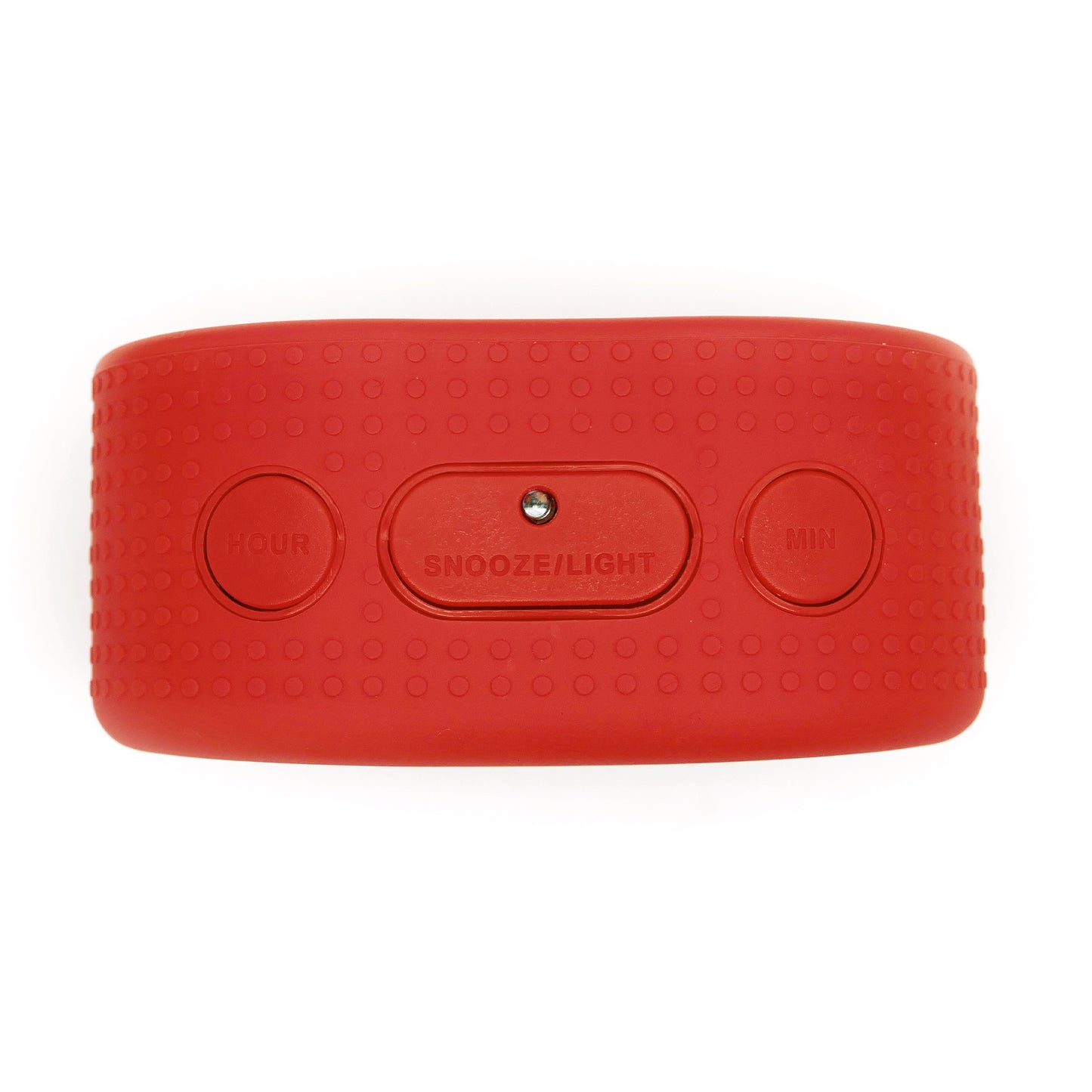 Timelink Rubber Smartlight Alarm Clock Red