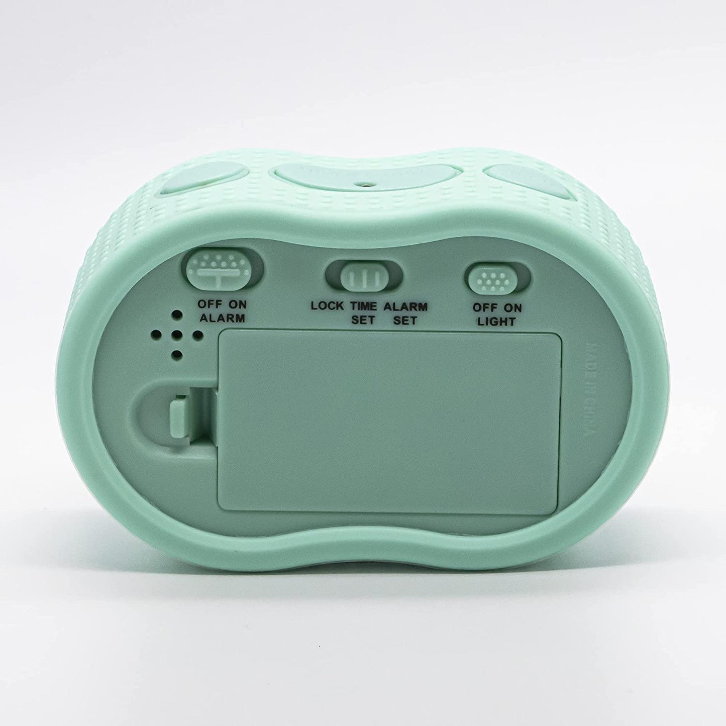 Timelink Rubber Smartlight Alarm Clock Mint Green
