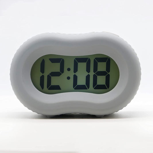 Timelink Rubber Smartlight Alarm Clock Gray
